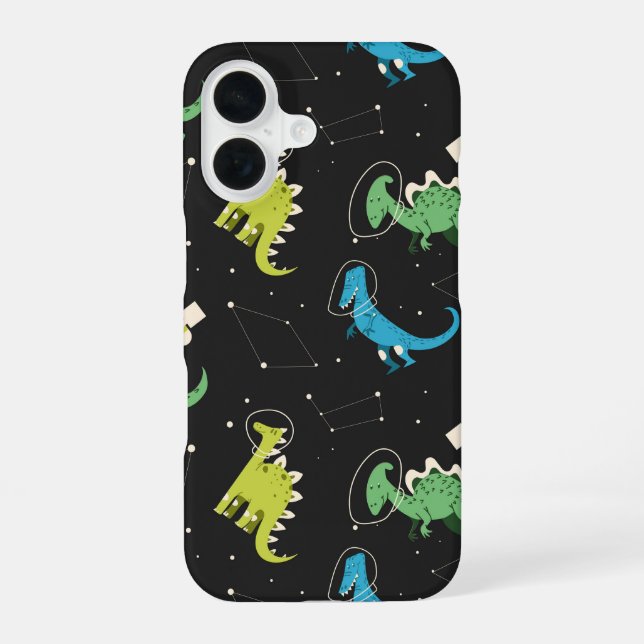 Galaxy Dino Explorers iPhone 16 Case (Back)