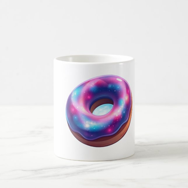 Galaxy Doughnut Coffee Mug (Center)