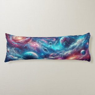 Galaxy Dreams: Dive into Deep Space Design Body Pillow