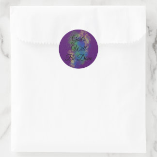 Galaxy Faith Sticker