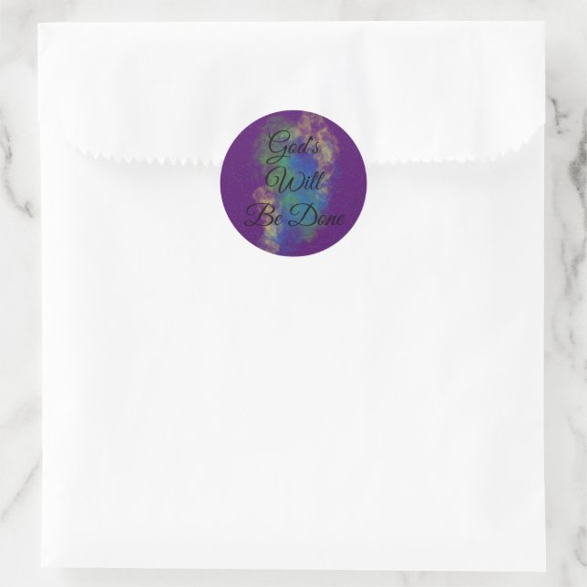 Galaxy Faith Sticker  (Bag)