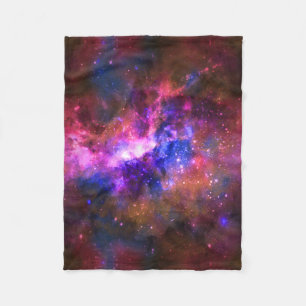 galaxy fleece blanket