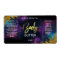 Galaxy Glitter Black And Gold Body Butter Labels
