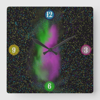 Galaxy Glow – Cosmic Wall Clock