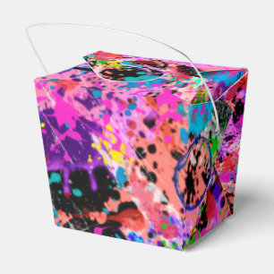 Galaxy Graffiti Favor Box