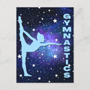 Galaxy Gymnastics Postcard