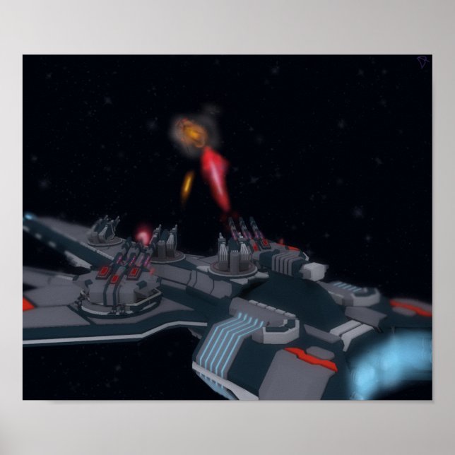 Galaxy Helios Poster (Front)