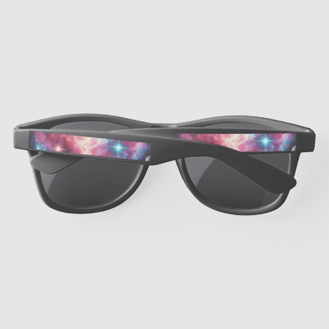 Galaxy Imprimer Lunettes de soleil en plastique (Dos)