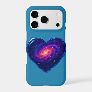 Galaxy in Glass Heart