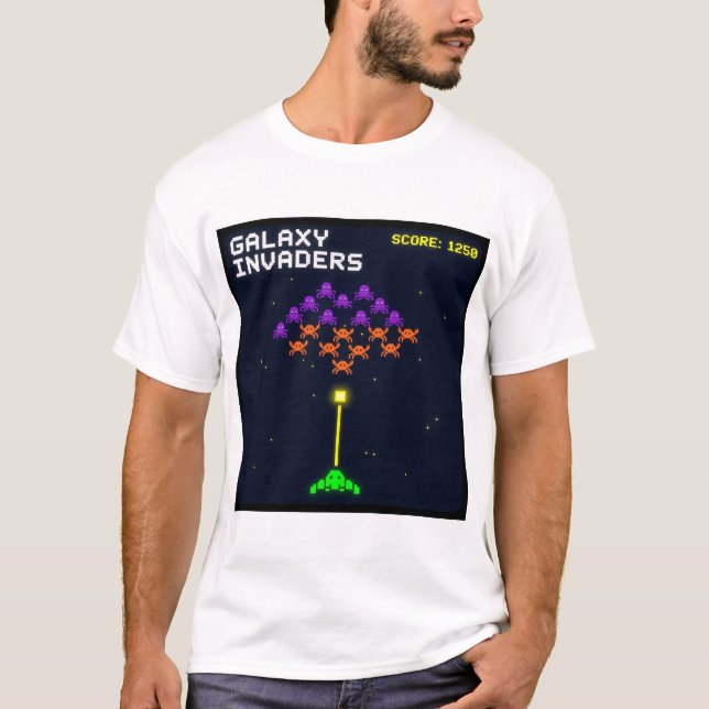 Galaxy Invaders T-Shirt (Devant)