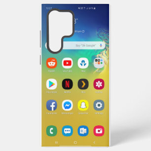 Galaxy Modèle d'écran domestique Samsung S22 Ultra Coque