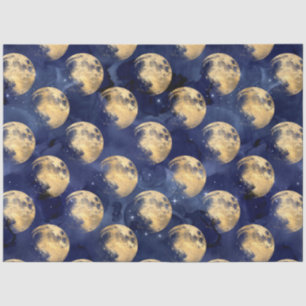 Galaxy Moon Series Design 10 Tissue Paper