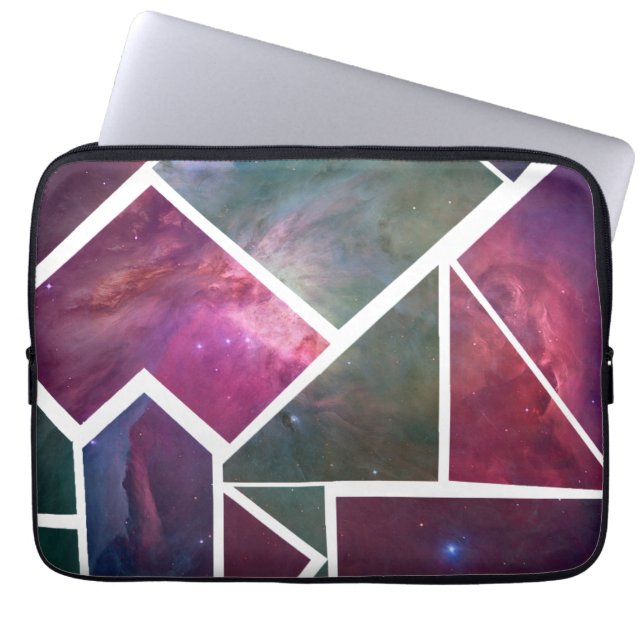 Galaxy Mosaic Custom Electronics Bag for iPad etc (Front)