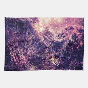 Galaxy Mountains Kitchen Towel