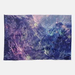 Galaxy Mountains Kitchen Towel