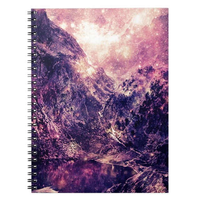 Galaxy Mountains Notebook (Front)