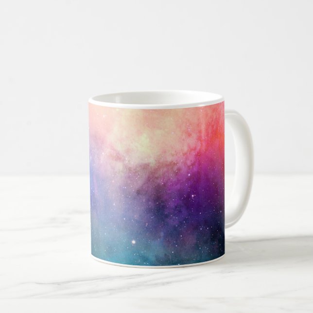 Galaxy Mug Chakra Colors (Front Right)