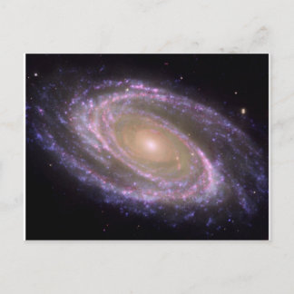 Galaxy Multiwavelength M81 Postcard