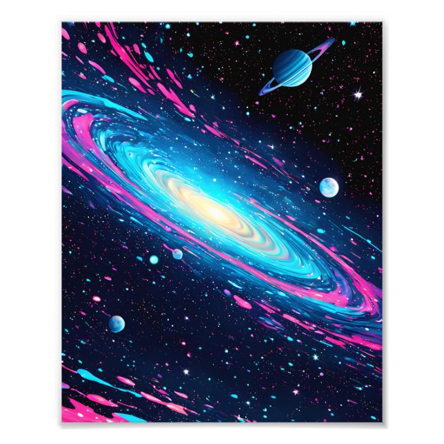Galaxy muted v1 photo print (Front)