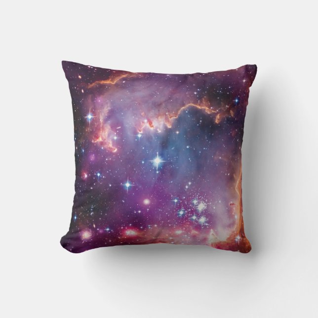 Galaxy Nebula Decor Pillow (Front)