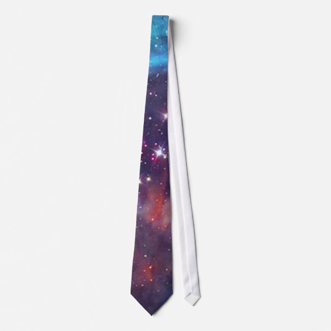 Galaxy Nebula space image. Tie (Front)