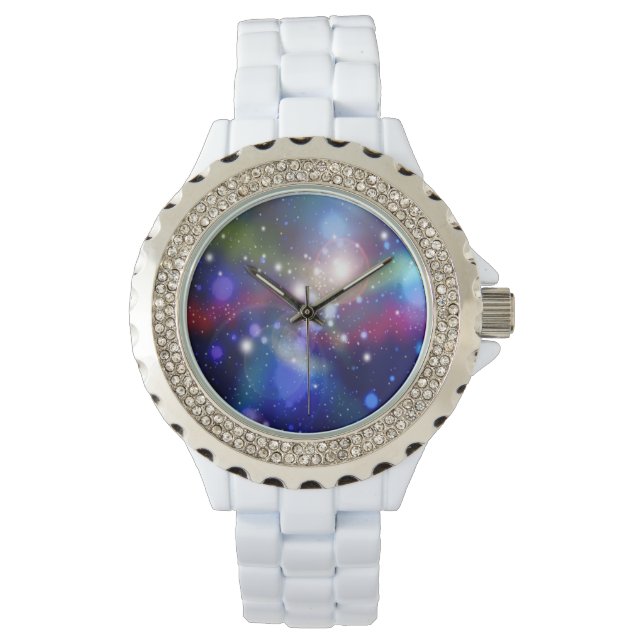 Galaxy Nebula Stars 3 Watch (Front)