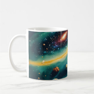 Galaxy/Nebula Themed Coffee Mug