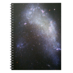 Galaxy NGC 1427A Plunges Toward the Fornax Galaxy Notebook