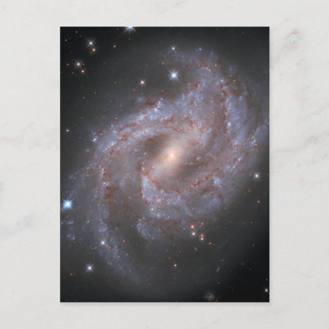 Galaxy NGC 2525 Postcard (Front)