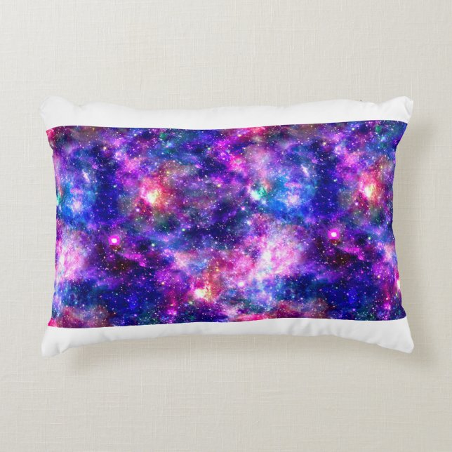 Galaxy Night Accent Pillow (Front)