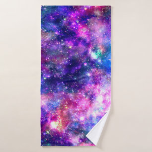 Galaxy Night Bath Towel