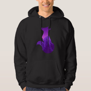 Galaxy Night Forest Nature Trees Wildlife Animal S Hoodie