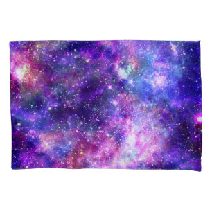 Galaxy Night Print Cosmic Design Pillowcase