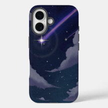 Galaxy Night Sky Shooting Star Phone Case 