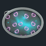 Galaxy of heart belt buckle<br><div class="desc">Galaxy of heart</div>