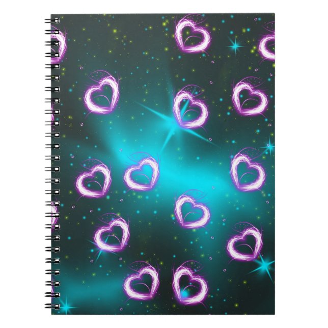 Galaxy of heart notebook (Front)