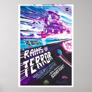 Galaxy of Horrors Print Rains of Terror Exoplanet