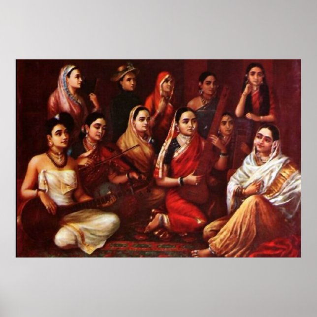 Galaxy of Musicians Poster Prints (Front)