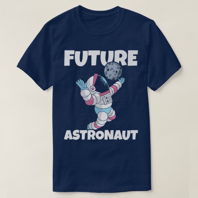 Galaxy Outer Space Science Universe Moon Future As T-Shirt (Design Front)