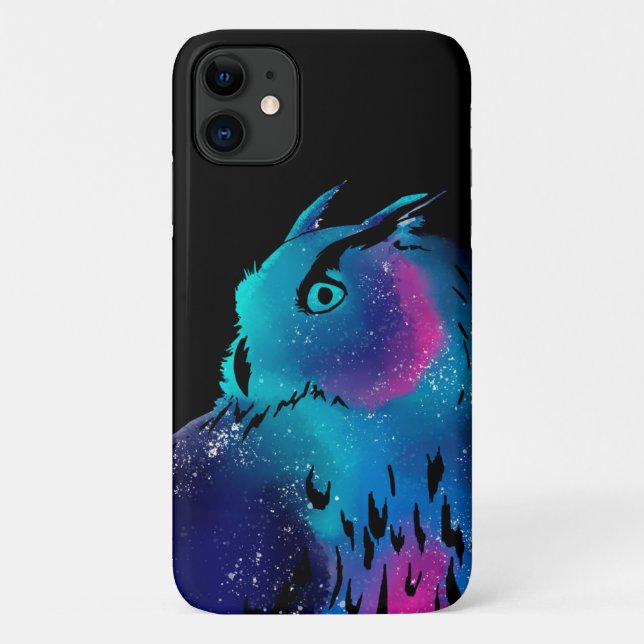 Galaxy Owl Case-Mate iPhone Case (Back)