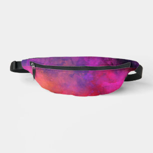 Galaxy Paint Splatter effect Fanny Pack