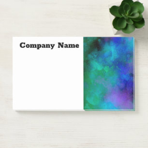 Galaxy Paint Splatter effect Post-it Notes