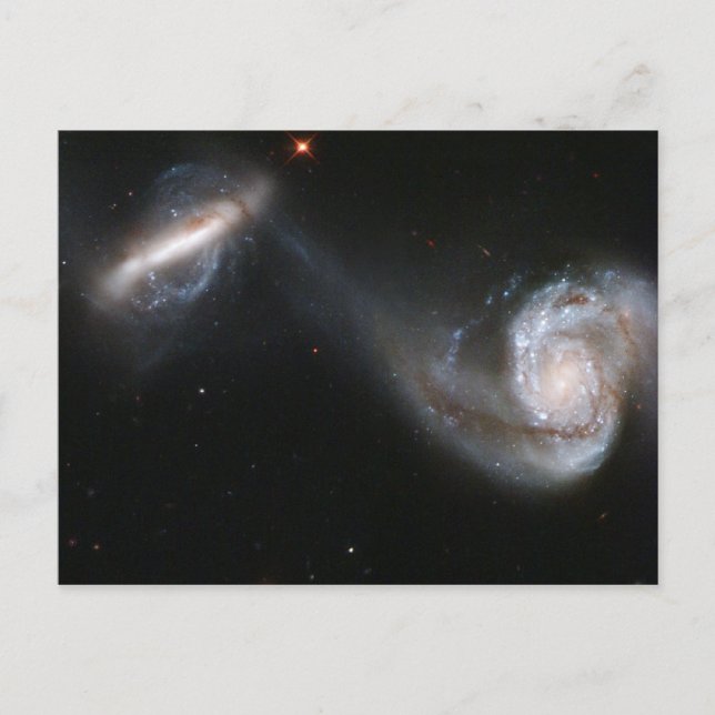Galaxy Pair Postcard (Front)