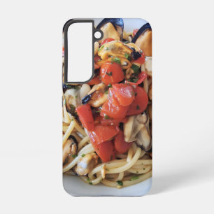 Galaxy Pâtes italiennes de fruits de mer Samsung Coque
