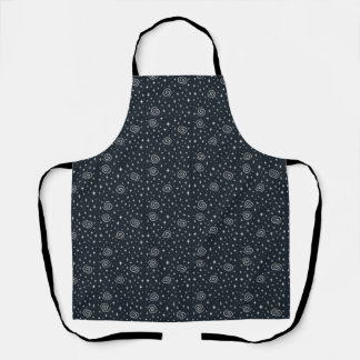 Galaxy pattern apron