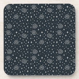 Galaxy pattern coaster