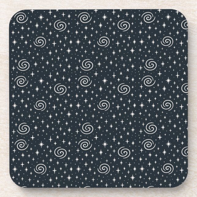 Galaxy pattern coaster (Front)