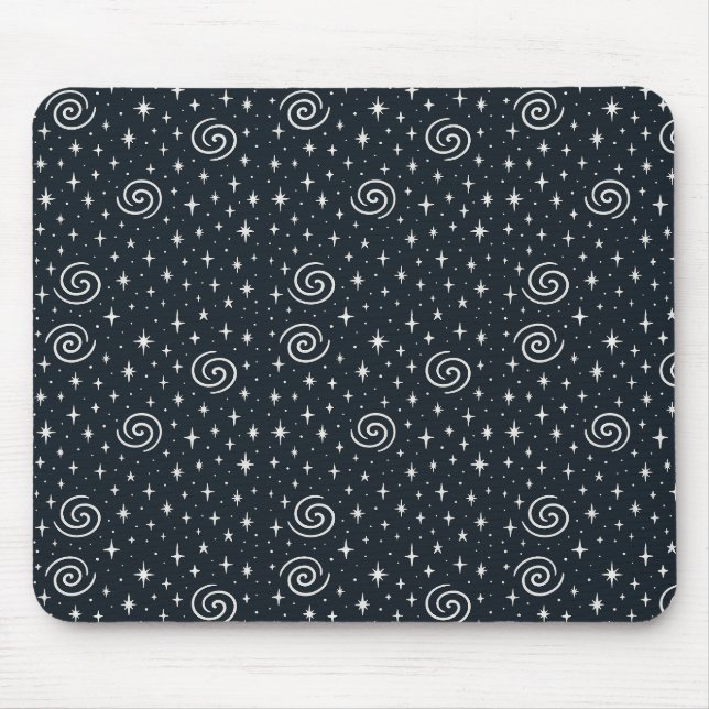 Galaxy pattern mouse pad (Front)