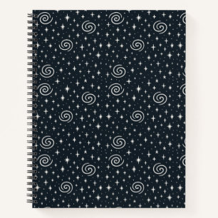Galaxy pattern notebook