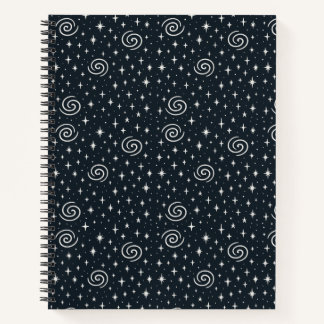 Galaxy pattern notebook